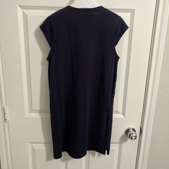 Soft Joie Yadon Tie Neck Embroidered Tunic Dress - Picture 2 of 6